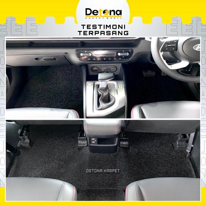 Karpet Mobil Mie Premium Hyundai Stargazer / Karpet Mobil Hyundai Stargazer 2022-2026 Captain Seat