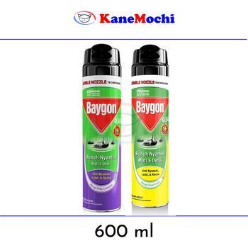 ` Baygon - Double Nozzle Technology - 600 ml - Citrus Fresh