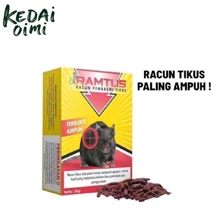 ` Racun Tikus RAMTUS Dijamin ampuh