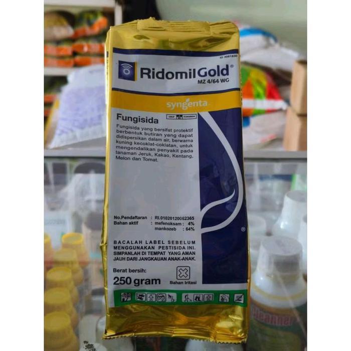 lumercok99 Syngenta Fungisida RIDOMIL GOLD 250 gram Pupuk Tanaman Protektif untuk Jeruk Kakao