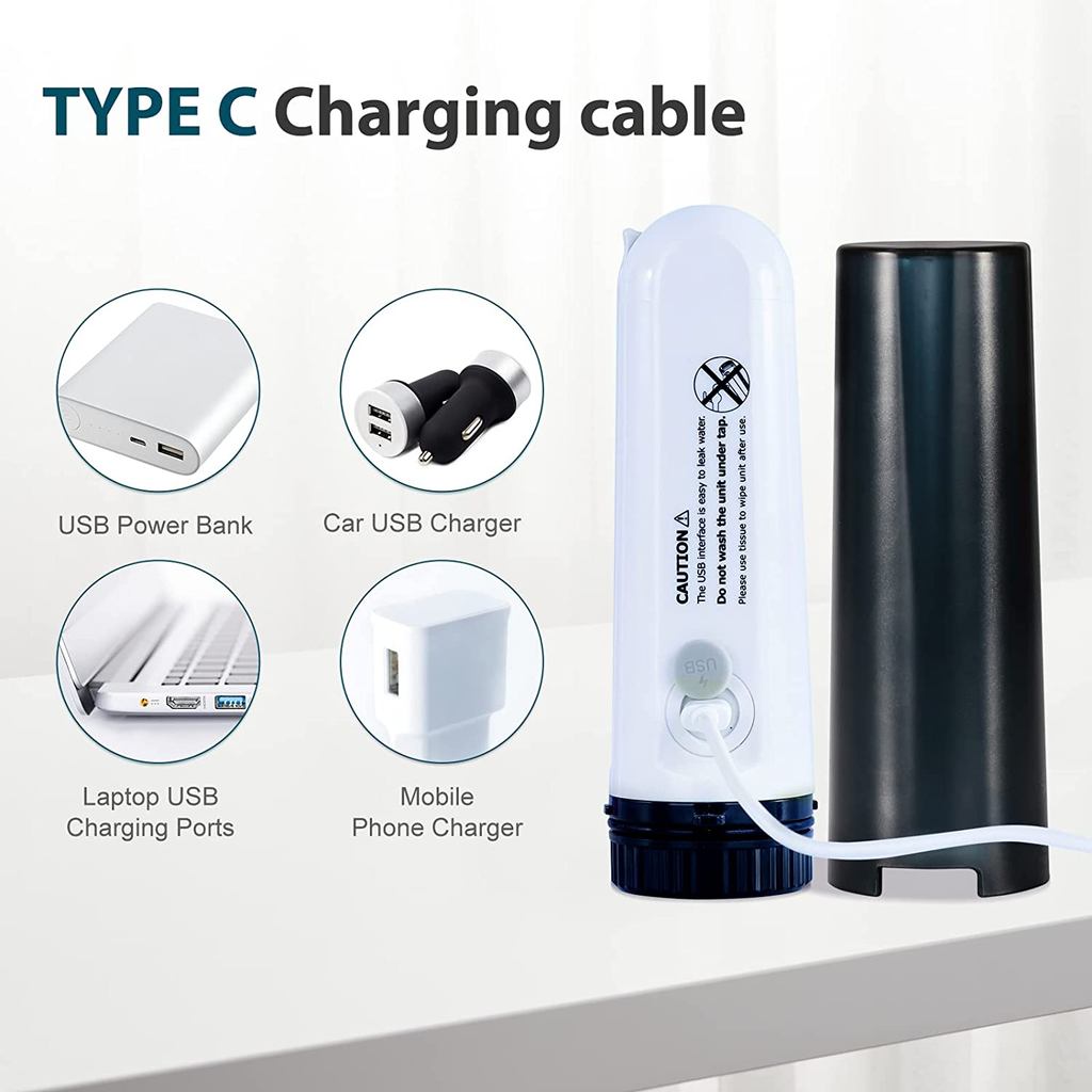 Portable Bidet Rechargeable Type-C Handheld Bidet Electric Portable Bidet for Travel Bidet Postnatal
