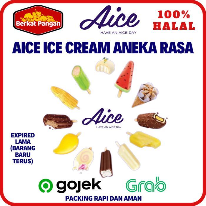 AICE Ice Cream Es Krim All Varian Aice Mochi Bobba Jagung Mikimiki