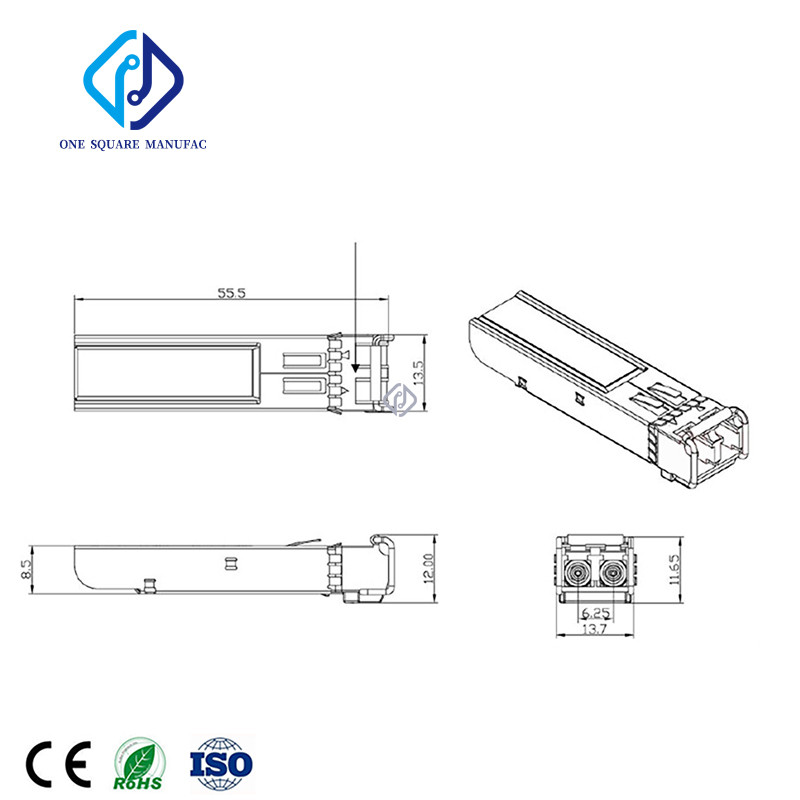 . Seeme Sfp-Ge-Lx-Sm1310-Bidi Sfp-Ge-Lx-Sm1550-Bidi 1.25G Sfp -