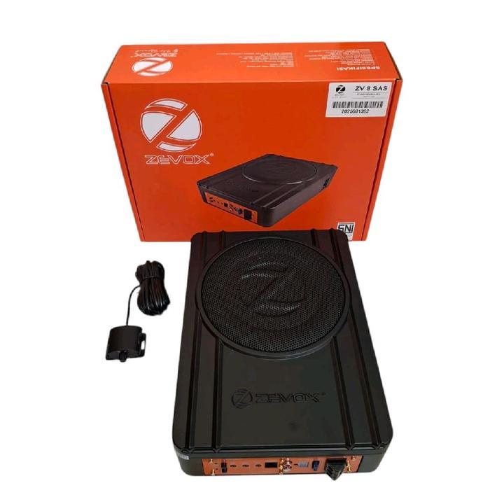 Subwoofer kolong zevox zv8sas subwoofer kolong 8 inch zevox