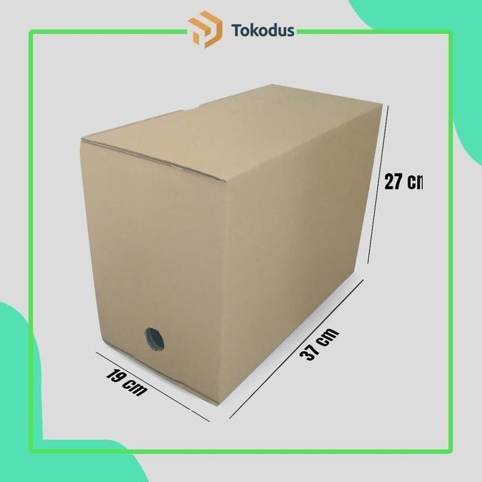 KARDUS ARSIP / BOX FILE / KARTON ARSIP / BOX DOKUMEN 37X19X27 CM (BISA CUSTOM) - TOKODUS BANDUNG