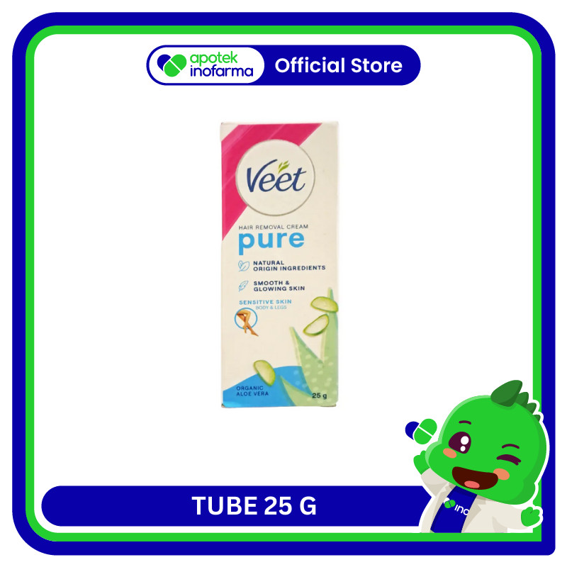 VEET HAIR REMOVAL CREAM SENSITIVE SKIN WITH ALOE VERA EXTRACT Reckitt Benckiser TUBE 25G