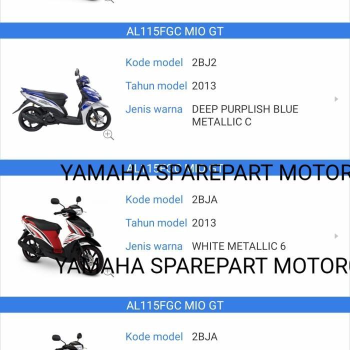 Cover Full Set Body Kasar Mio Gt 115 Original Yamaha