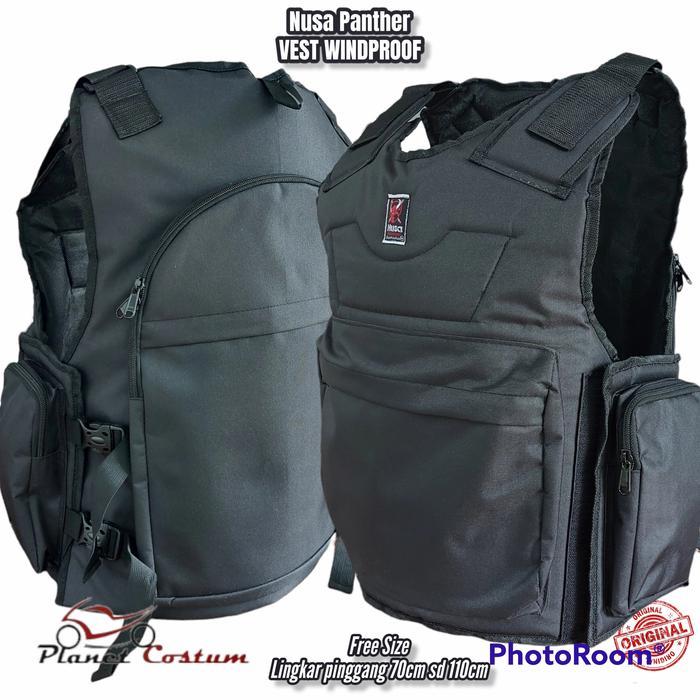 Hmrm3 Rompi Motor Bikers Touring Black Panther