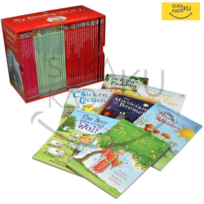 My Reading Library Usborne Book Set Buku Edukasi Anak English Import