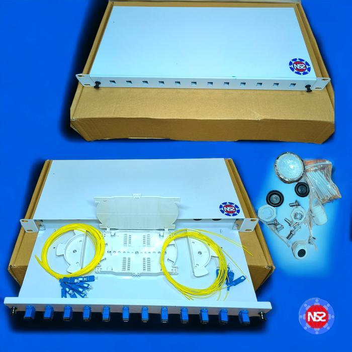 otb 12 core lengkap pigtail adapter odf 12 core