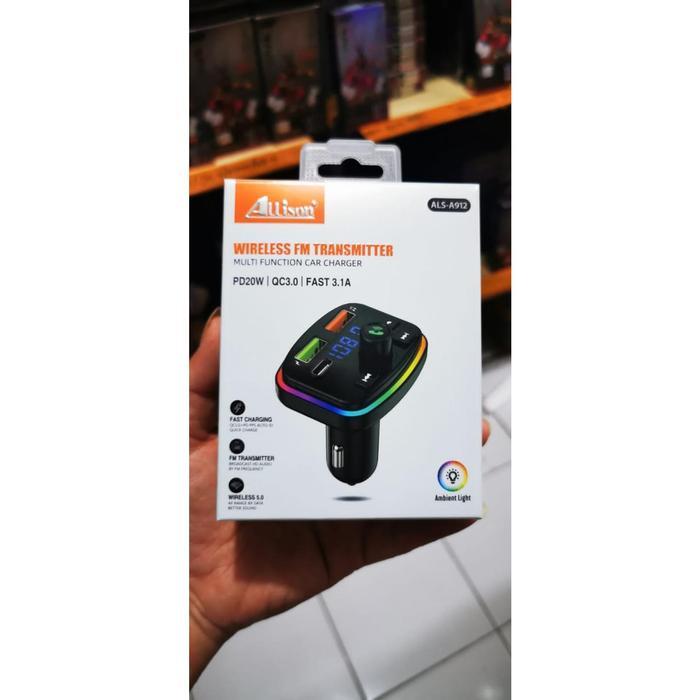 Saver Mobil ALLISON ALS-A85/A131/A132/A134/A137/A138/A139/A140/A911/A912 Modulator Car Charger BT FM