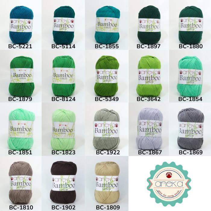 KATALOG - Benang Rajut Katun Bambu - Part 2