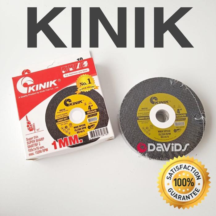 Batu Gerinda Potong Besi Mata Pemotong Stainless Kinik 4 inch