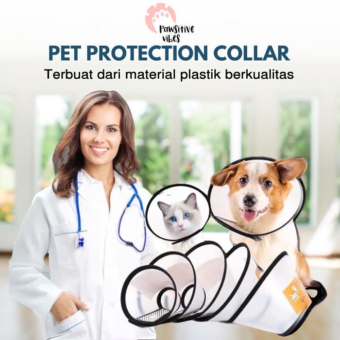 PELINDUNG LEHER ANJING KUCING CAT DOG NECK COLLAR CONE COLLAR