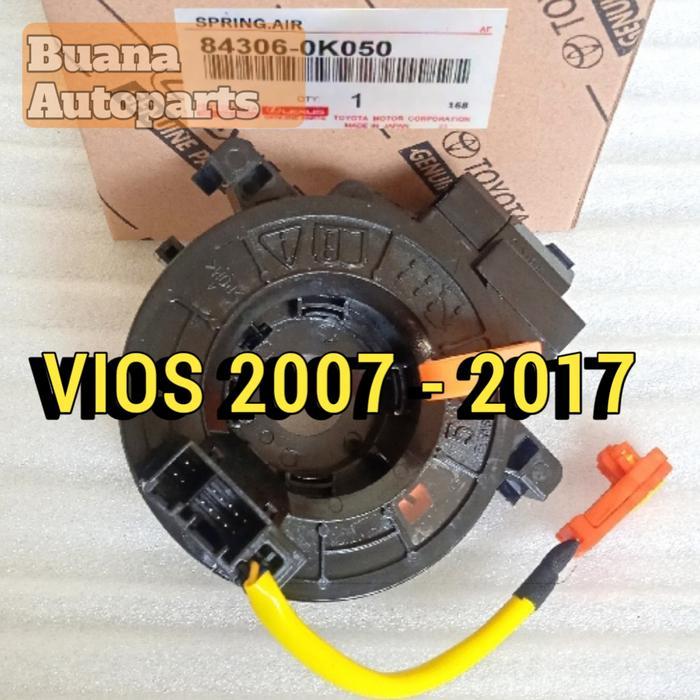 Kabel Spiral Klakson Toyota Vios Gen 2 Gen 3 Fleksibel Stir Airbag Vios 2007 - 2017