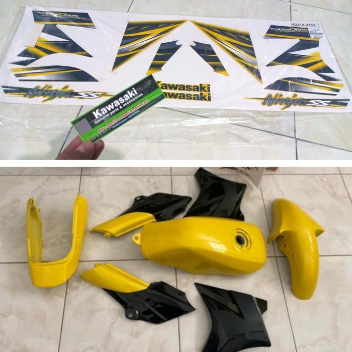 Full Cover Body Full Body Set Ninja Ss Kuning Original Tbk