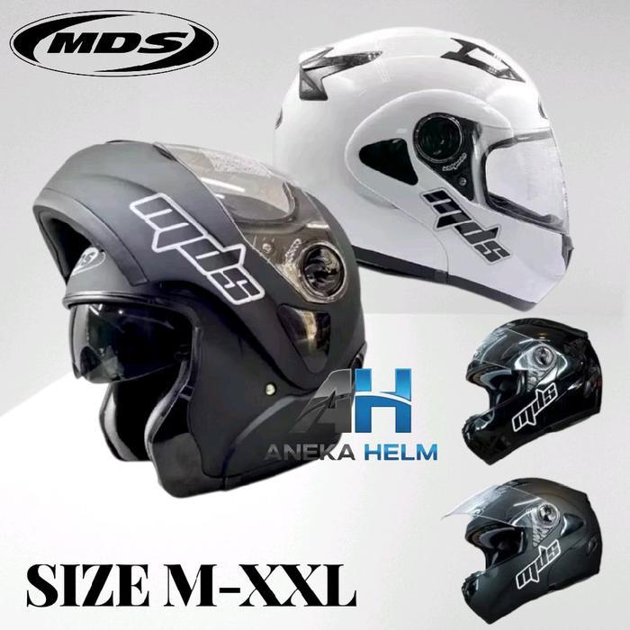 Helm MDS PRO RIDER Modular double visor/ukuran M-L-XL-XXL