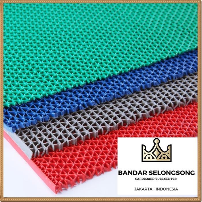Keset Karpet Lantai PVC Anti Licin / Karpet Karet Teras Rumah Meteran