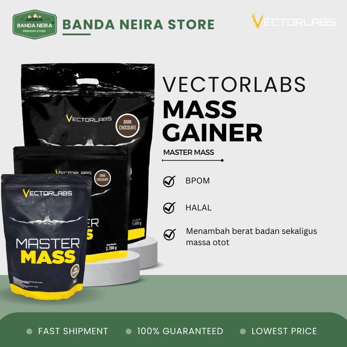 Ready Vectorlabs Master Mass Mastermass Gainer Protein 2 - 12 Lbs 900 - 5.450 Gram