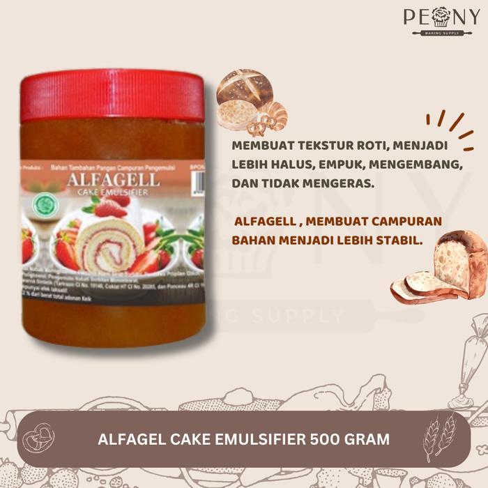 ALFAGELL CAKE EMULSIFIER 500GR