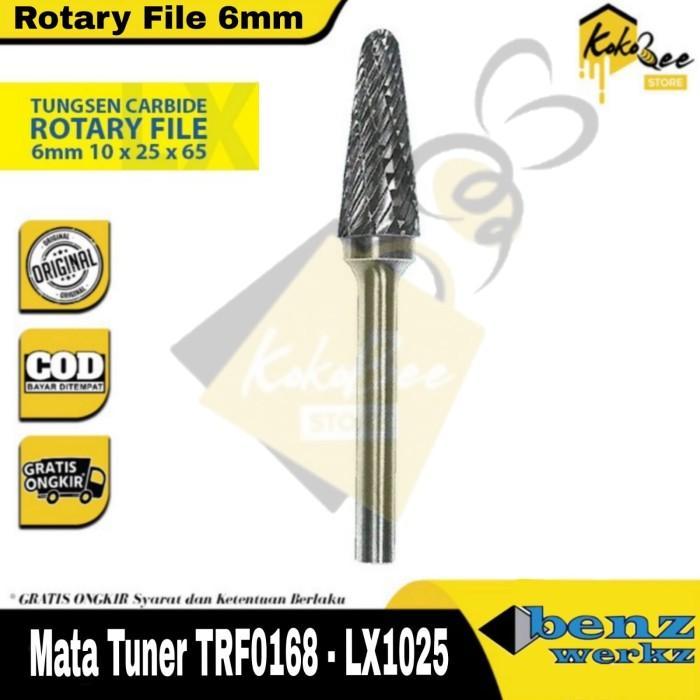 Mata Tuner 6Mm 10X25X65 / Tungsten Carbide Rotary File Lx1025 Benz