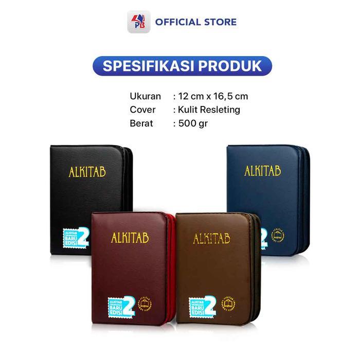 Alkitab Kristen Terjemahan Baru Tb2 034 Cover Resleting Ukuran Kecil Alkitab Terjemah Baru Edisi 2 /