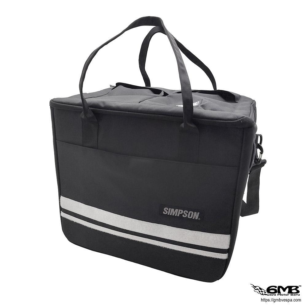 Simpson Tas Helm Universal Black White (original)