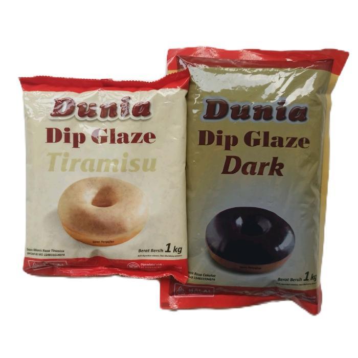 glaze dunia dip glaze 1kg teramisu/glaze dunia 1kg teramisu bag Saos