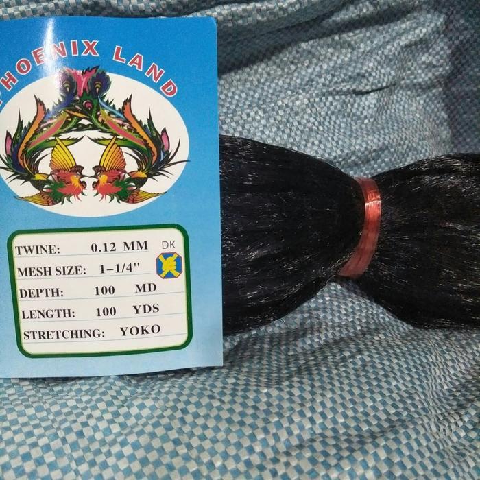 READY jaring burung hitam tinggi 3 meter jaring saja