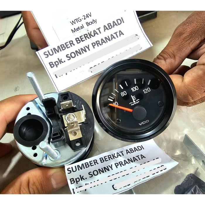 VDO 310-040-002 METER SUHU AIR PANAS VDO 310040002 WATER TEMPERATURE GAUGE VDO 310 040 002 COOLANT