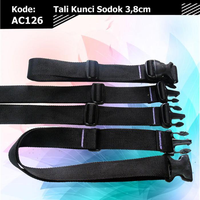"New" Tali Polyester 3,8cm Kunci Sodok Tali Waistbag Tali Motor Tali Tas