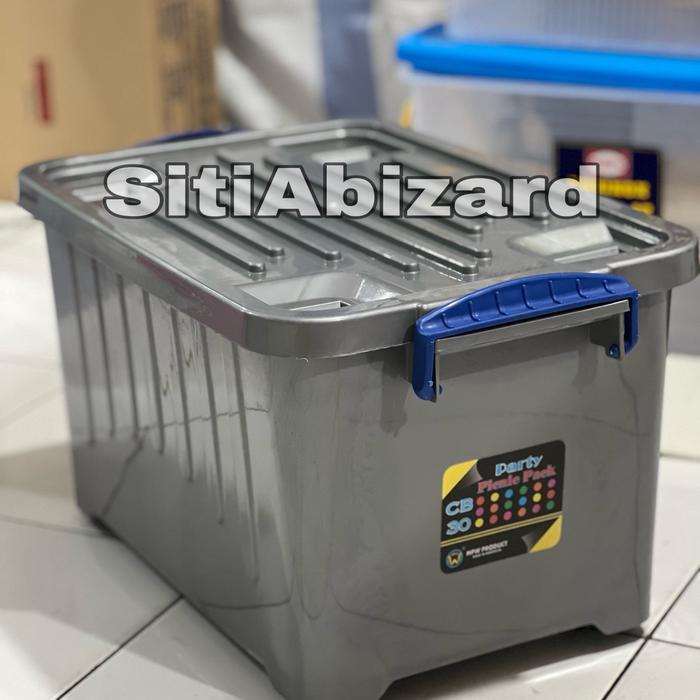 Container Box CB60,CB90,CB140,CB180 Silver / Box Abu - Abu