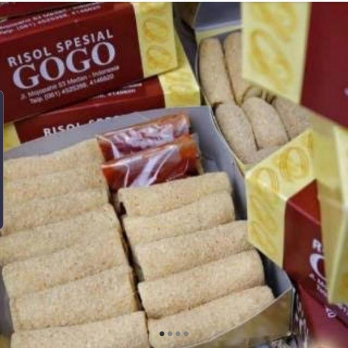 Risol Gogo Medan Frozen Isi 10 Pcs