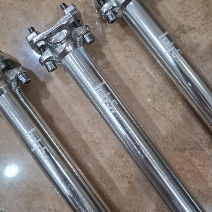 Seatpost Chrome Gt Half5+ 25.4 27.2 28.6 Tiang Sadel Toopre Wake Ztto United Lunje