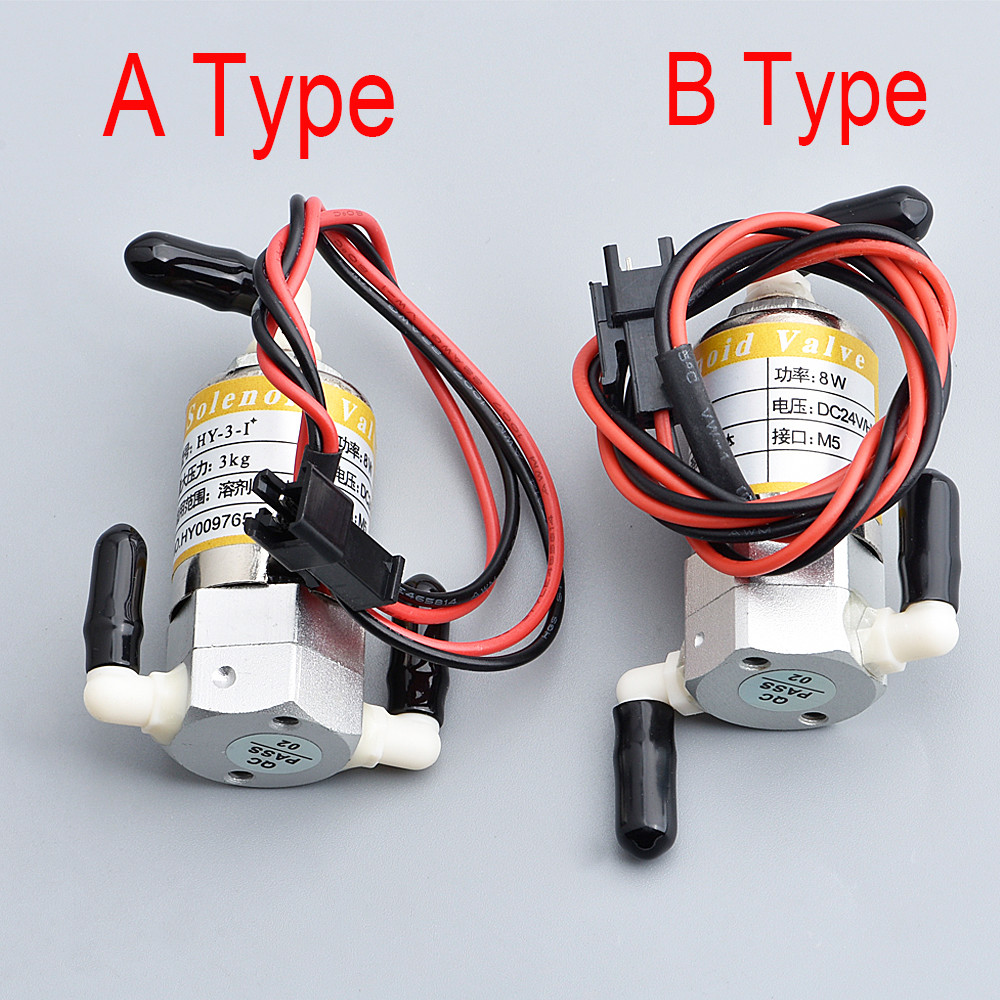 Zerro HY-3-I Solenoid Three Way Ink Air Valve for Epson Roland Mimaki Muto Seiko and Other Wide Form