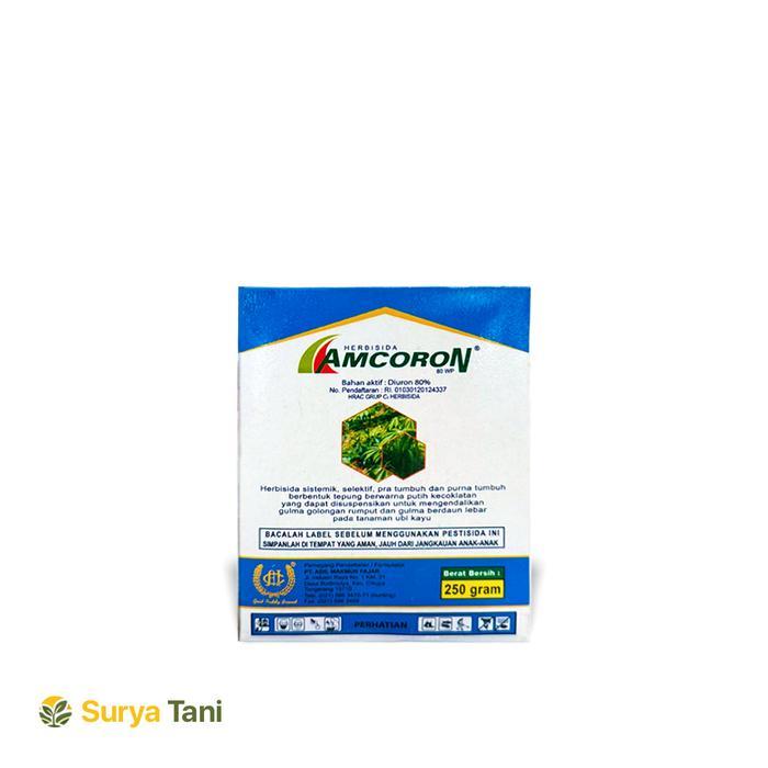 AMCORON 80 WP 250gr Herbisida Pembasmi Rumput Singkong & Ubi Kayu Diuron