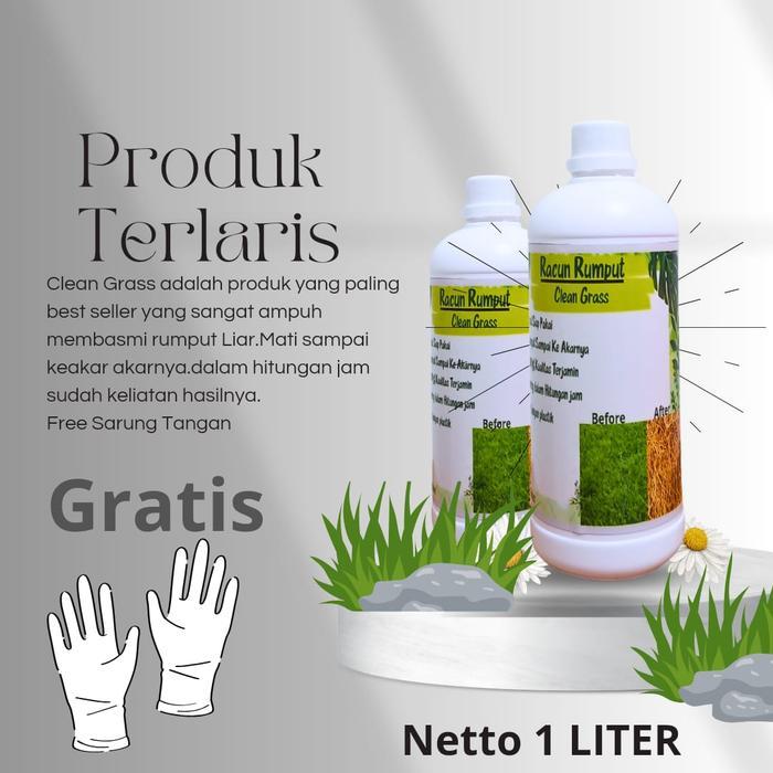 DISKON RACUN RUMPUT LIAR PALING AMPUH // PEMBASMI RUMPUT LIAR DAN GULMA