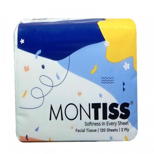 MONTISS TISSUE TRAVEL PACK 120`S