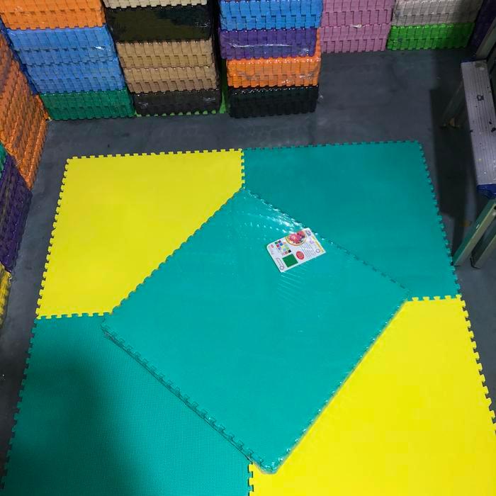 ` Matras Puzzle Polos Ukuran 100x100 Cm Tebal 2 Cm Isi 1 Pcs