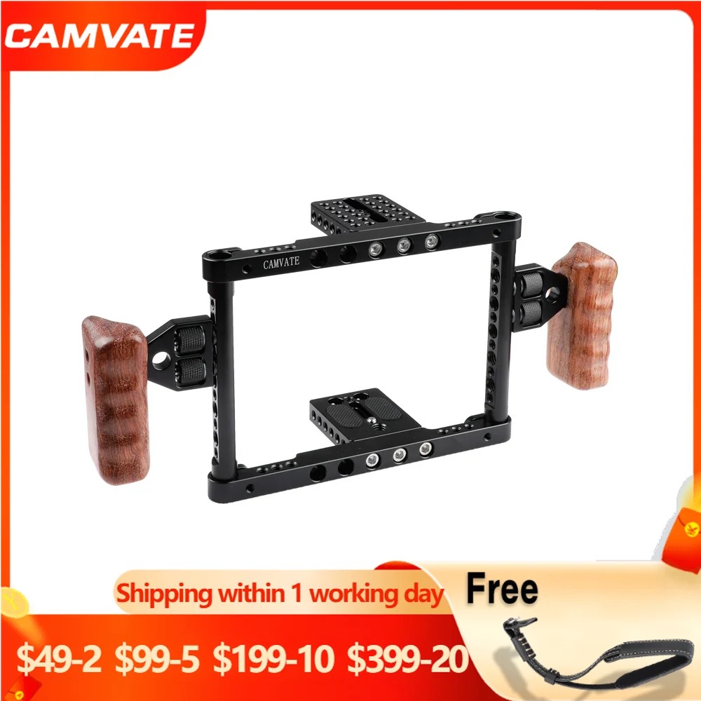 . Camvate Camera Cage Rig For Canon 650D/600D/550D/500D/450D/7D -