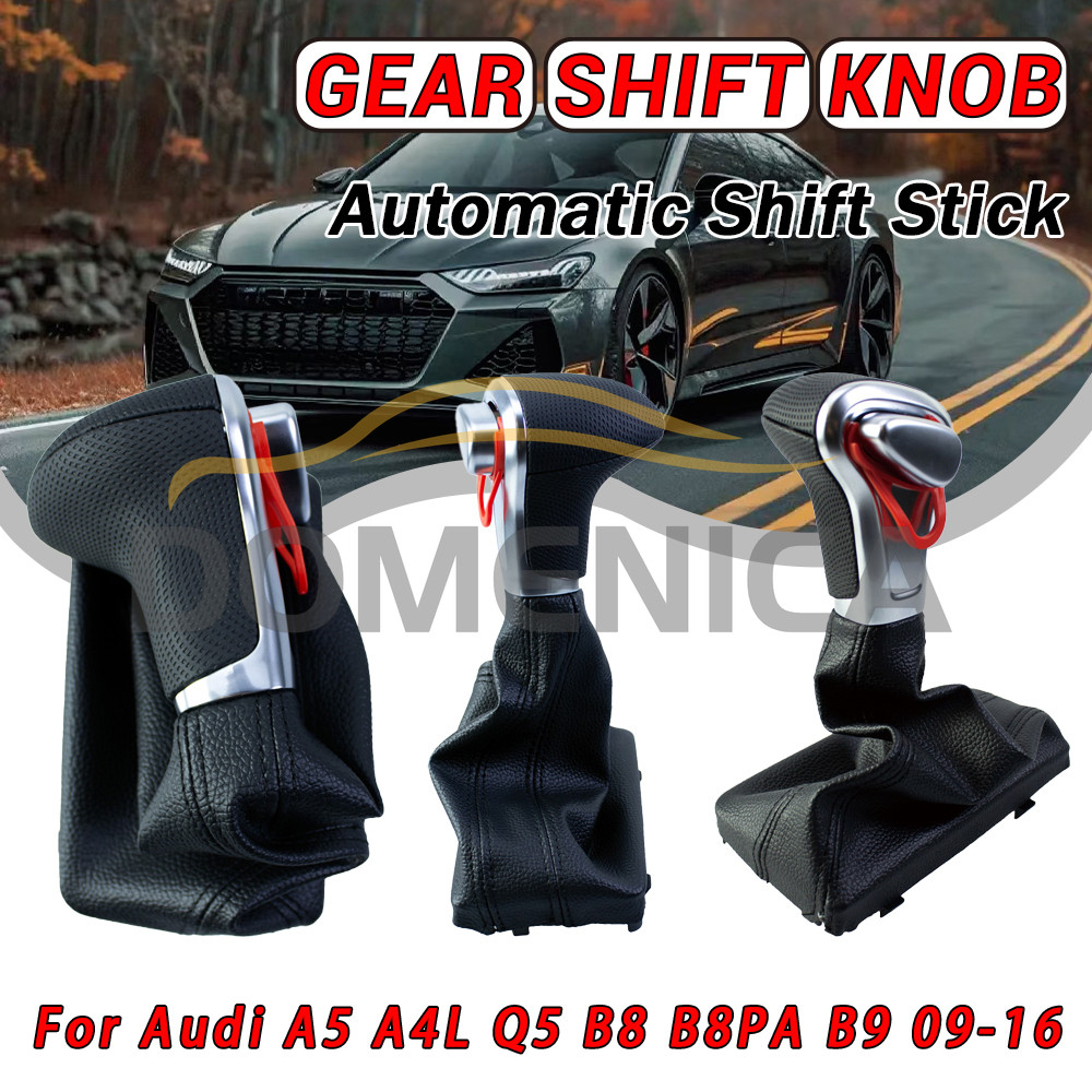 New Product Gear Shift Knob Accessories Car Automatic Shift Knob For Audi A4 B8 A5 Q5 A6 C6