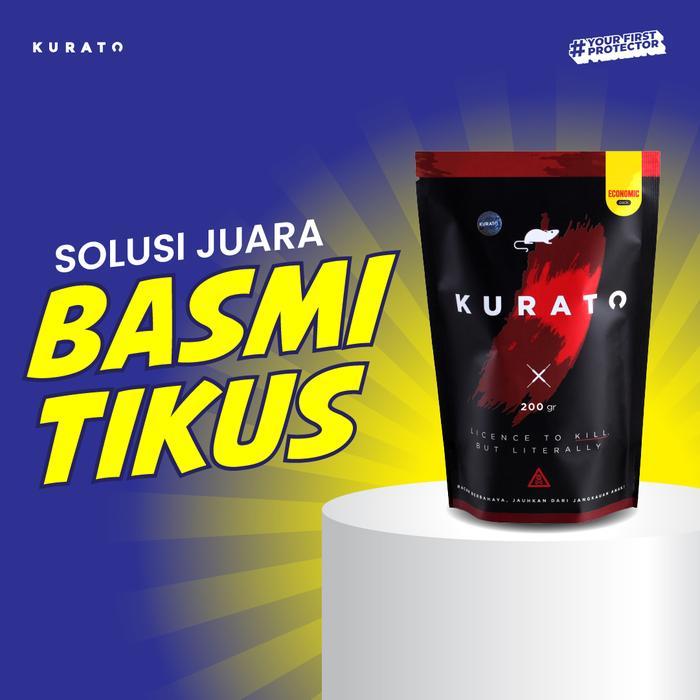 Penumpas Hama Pembasmi Tikus Ori Racun Tikus KURATO Paling Ampuh 200g