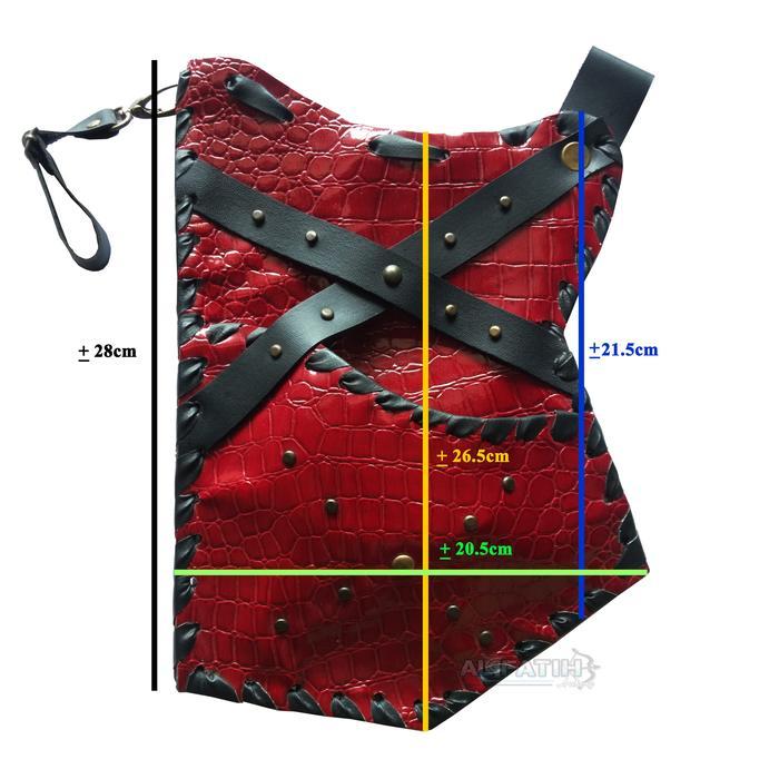 Quiver Korean Kulit Sintetis / Quiver Pinggang