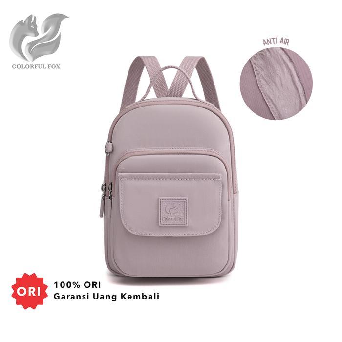 Oneda Bag - Tas Ransel Wanita Backpack Anti Air Fox 0462