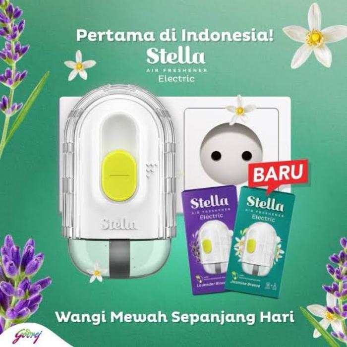 STELLA AIR FRESHENER ELECTRIC SET - PENGHARUM PEWANGI RUANGAN ELEKTRIK