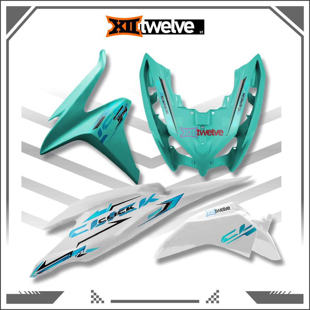 Striping Vario KZR 125 CLICK ON Transparan
