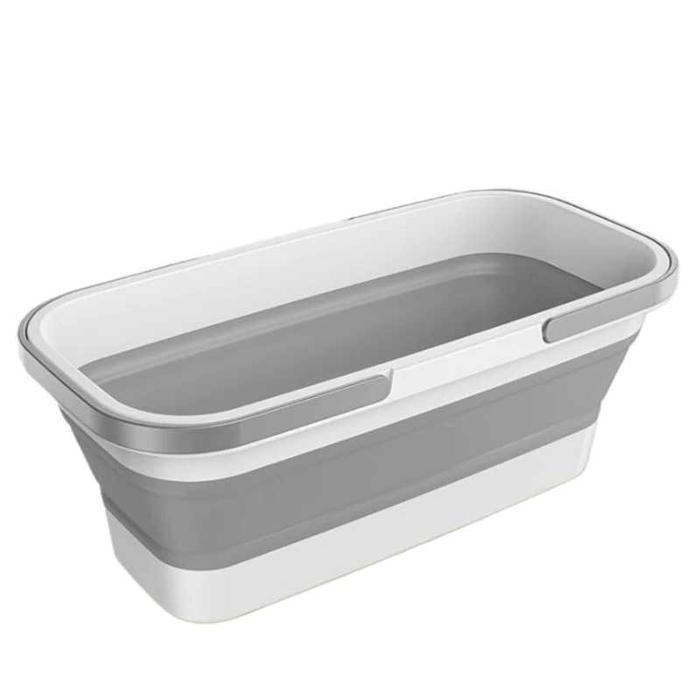 Baskom Plastik Kotak Baskom Ember Lipat Jumbo 10 Liter