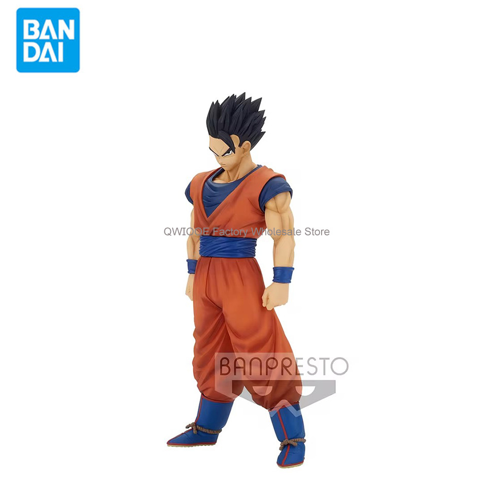 Original Genuine Banpresto Dragon Ball Z Grandista Gros 28cm Son Gohan Figurine Collectible Model