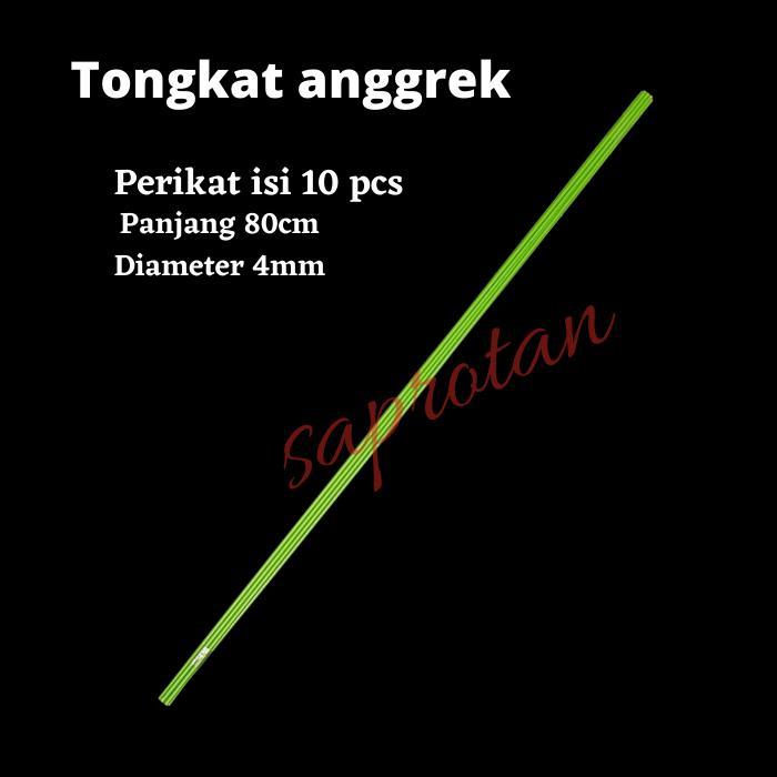 10 pcs TONGKAT STIK ALAT PENYANGGA TANAMAN HIAS ANGGREK BUNGA 80 CM