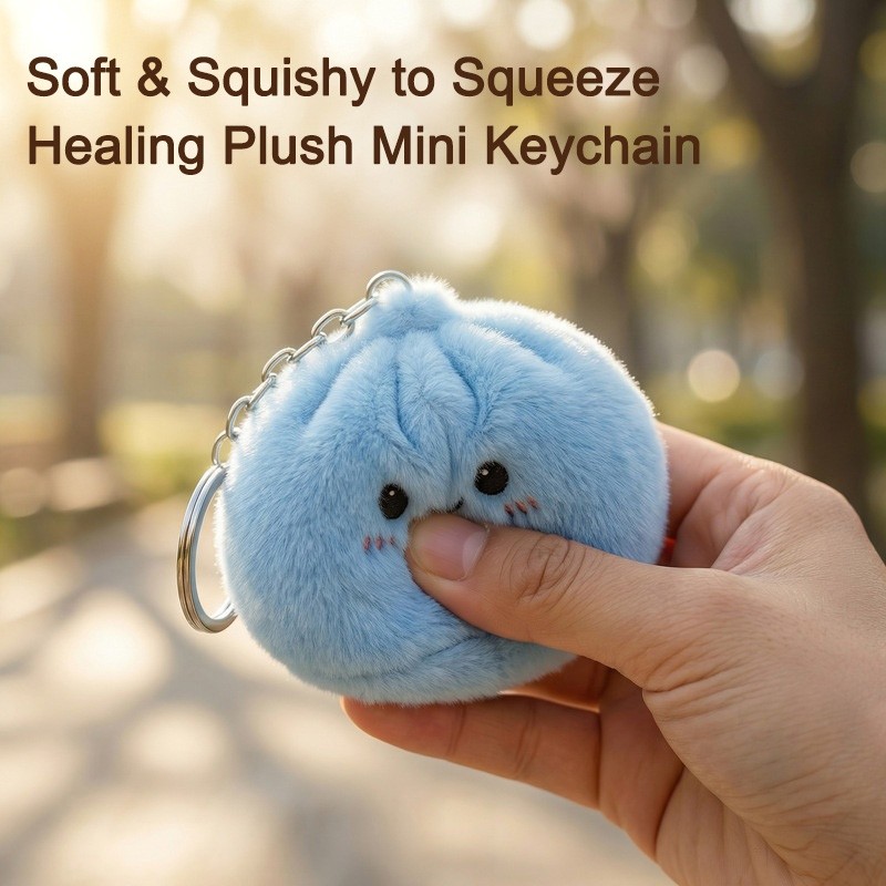Dumpling Squishy Plush Squishy Surprise Dumplings Mystery Dumplings Keychains Accessories Bags